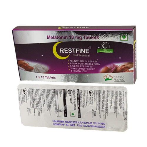 레스트파인 (멜라토닌 10mg)