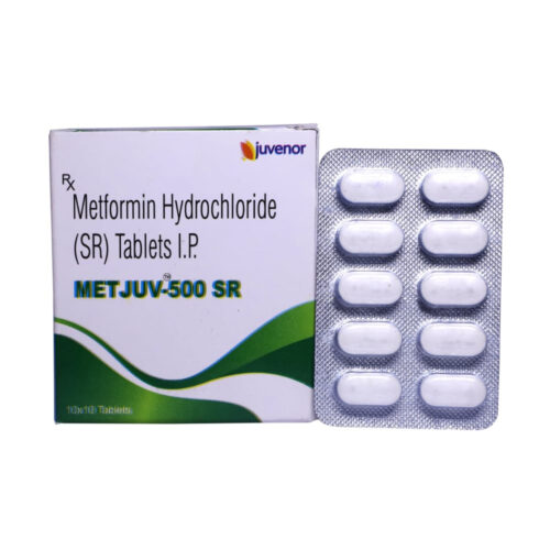 메트주브 500 SR 서방정 (메트포르민 500mg)