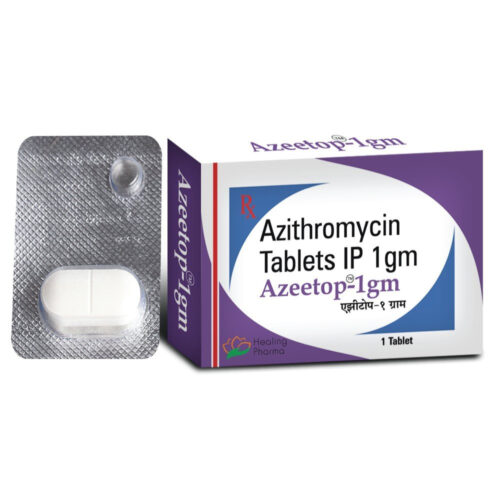 아지탑 1g (아지트로마이신 1000mg)