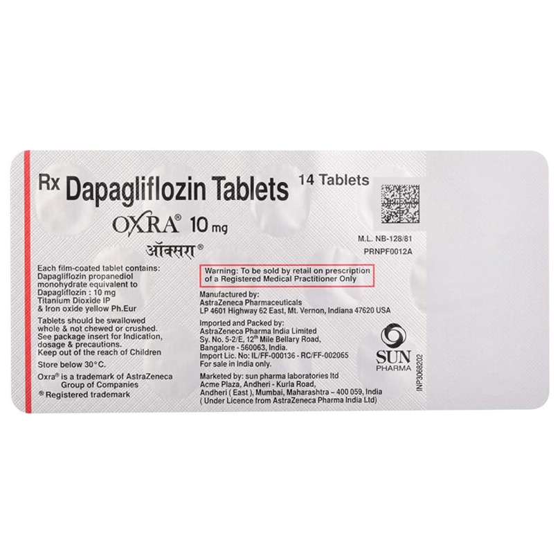 옥스라 10 (다파글리플로진 10mg) - Image 2