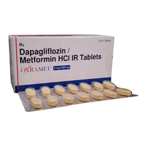 옥스라메트 (다파글리플로진 5mg+메트포르민 1000mg)