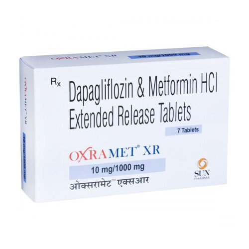 옥스라메트 XR 1000mg (다파글리플로진 10mg+메트포르민 1000mg)