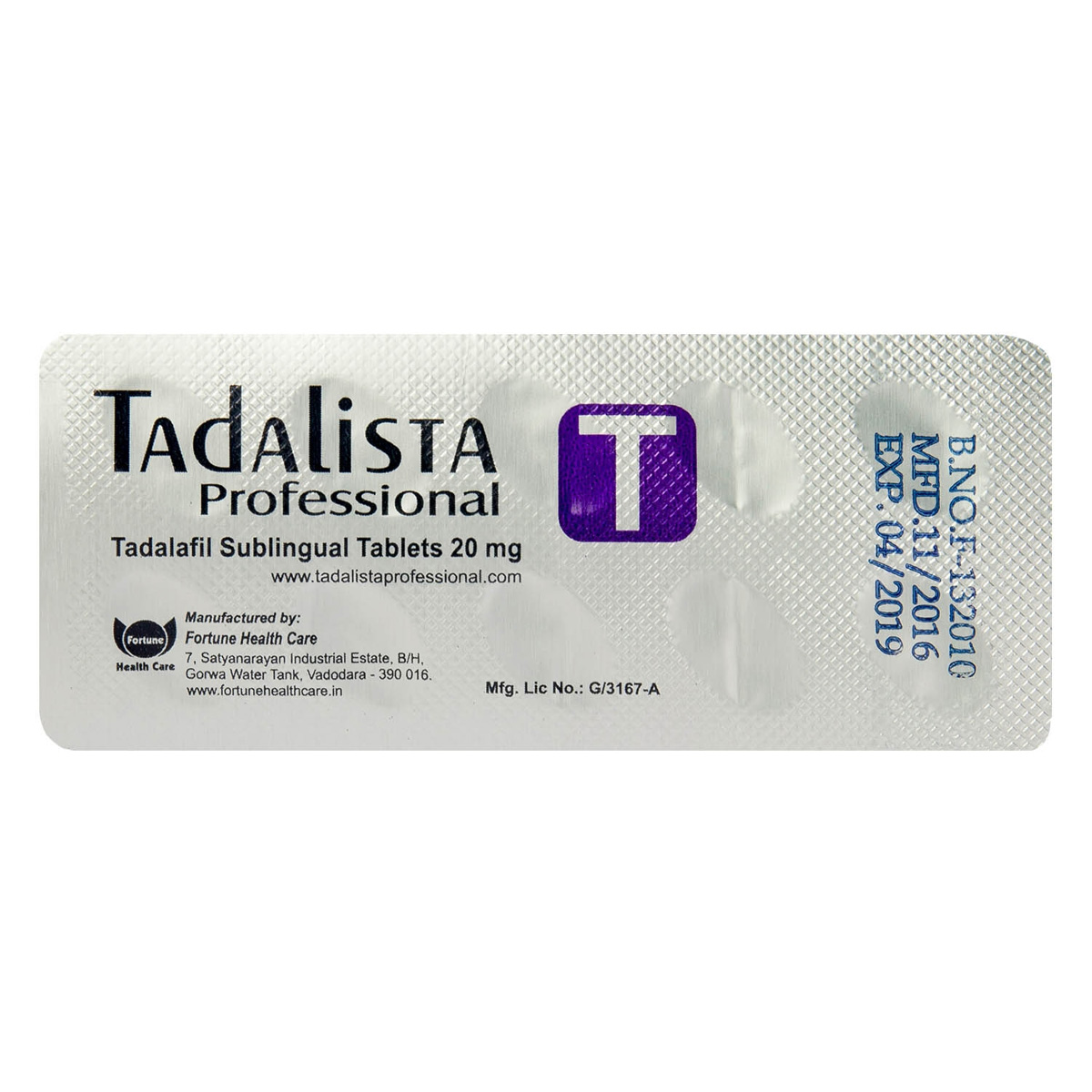 타달리스타 프로페셔널 (타다라필 20mg) - Image 2