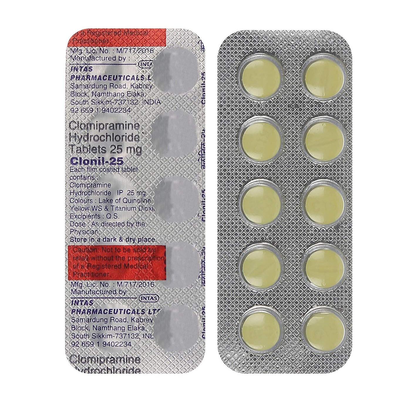 클로닐 25 (클로미프라민 25mg) - Image 2