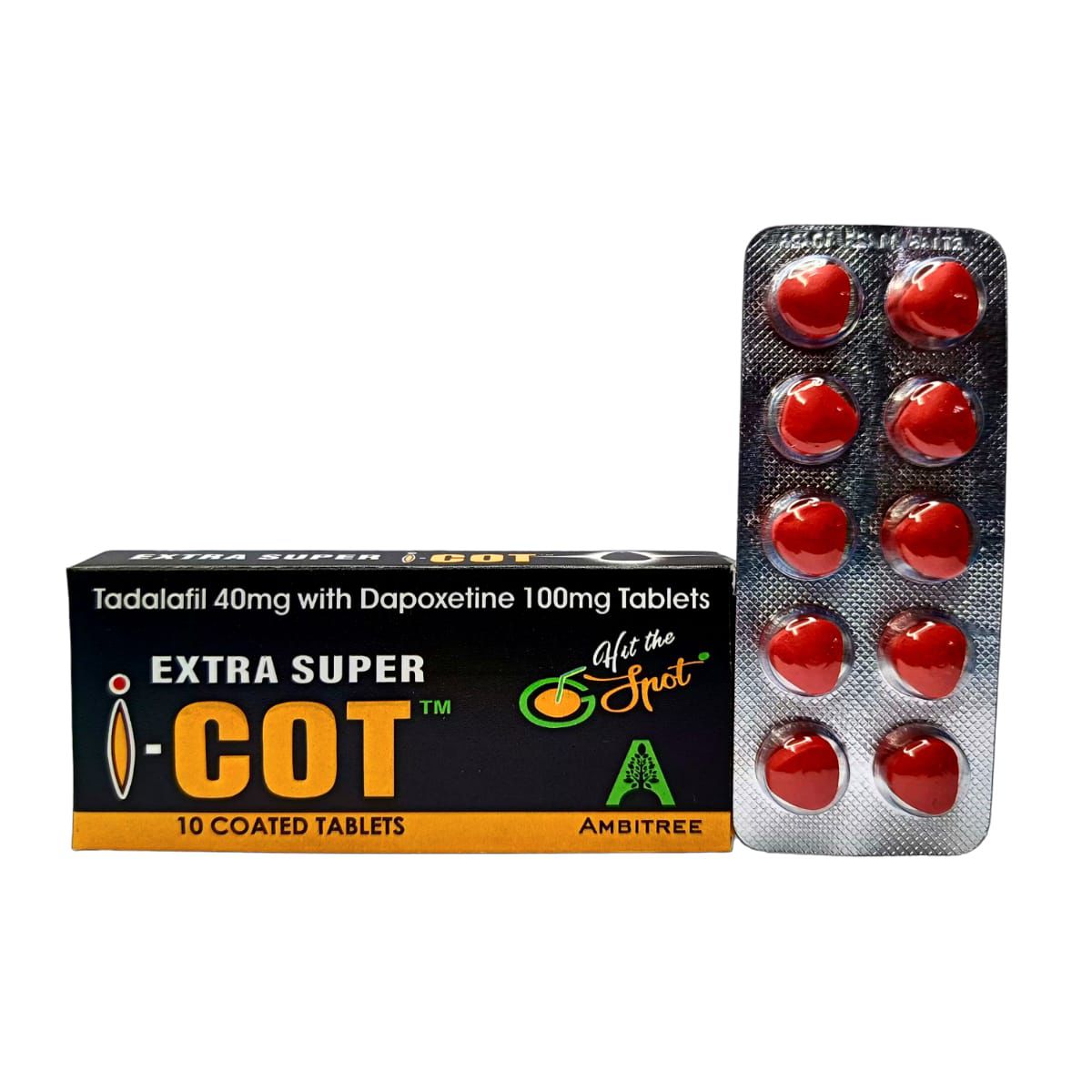 엑스트라슈퍼콧 (타다라필 40mg+다폭세틴 100mg)