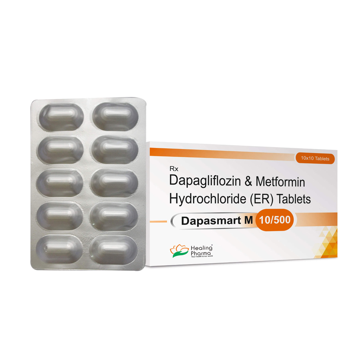 다파스마트 M 10/500 (다파글리플로진 10mg+메트포르민 500mg)