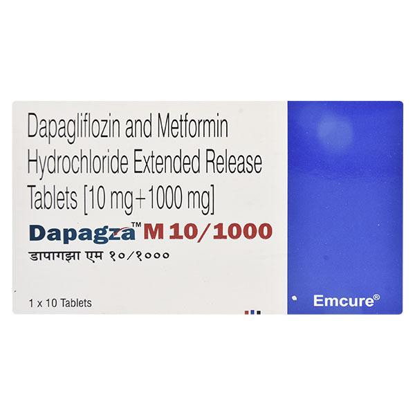 다파그자 M 10/1000 (다파글리플로진 10mg+메트포르민 1000mg)