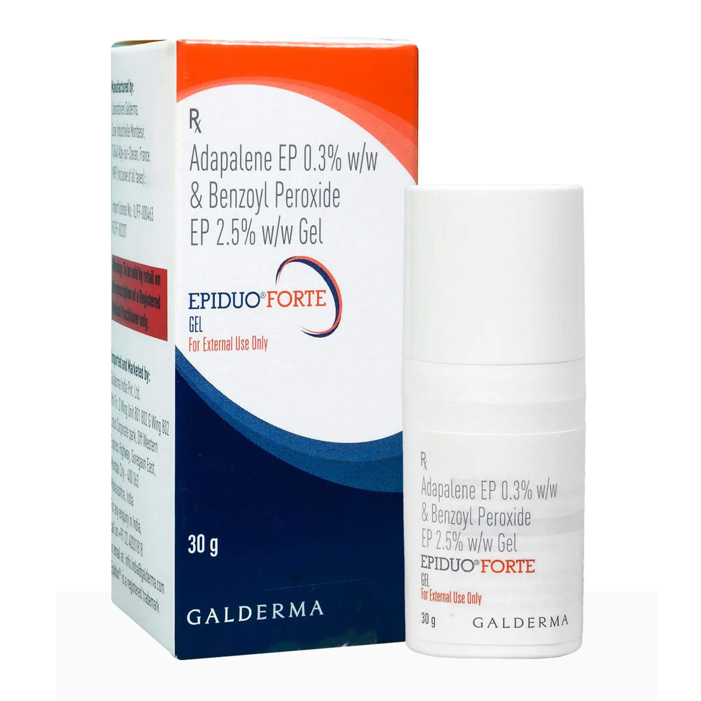 에피듀오 포르테 (아다팔렌 0.3%+과산화 벤조일 2.5%)