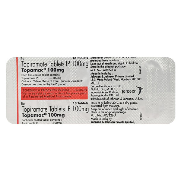 토파맥 100 (토피라메이트 100mg) - Image 2