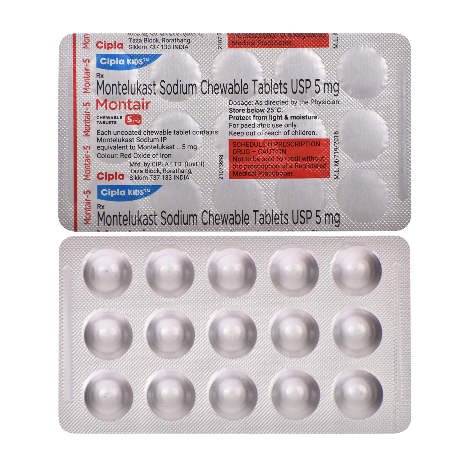 몬테어 츄어블 (몬테루카스트 5mg) - Image 2