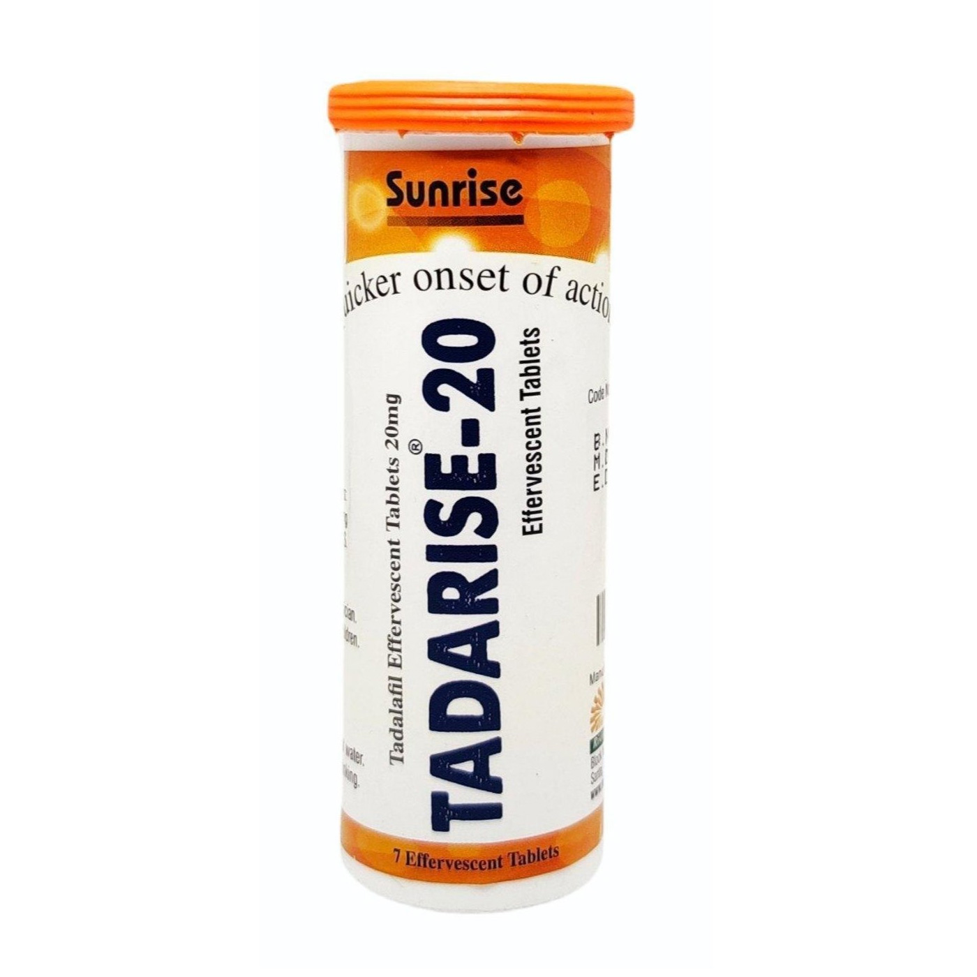 타다라이즈 발포정 (타다라필 20mg)