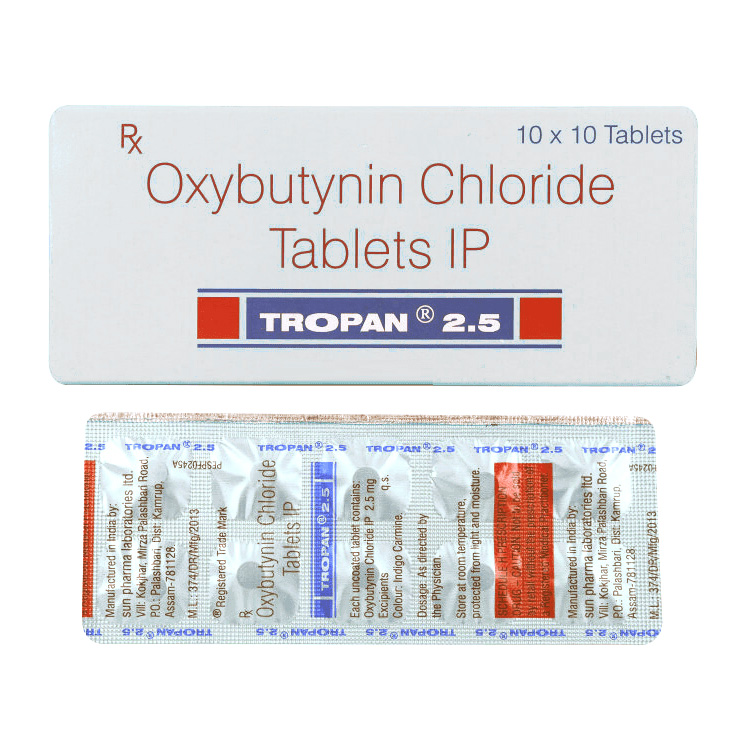 트로판 2.5 (옥시부티닌 2.5mg)
