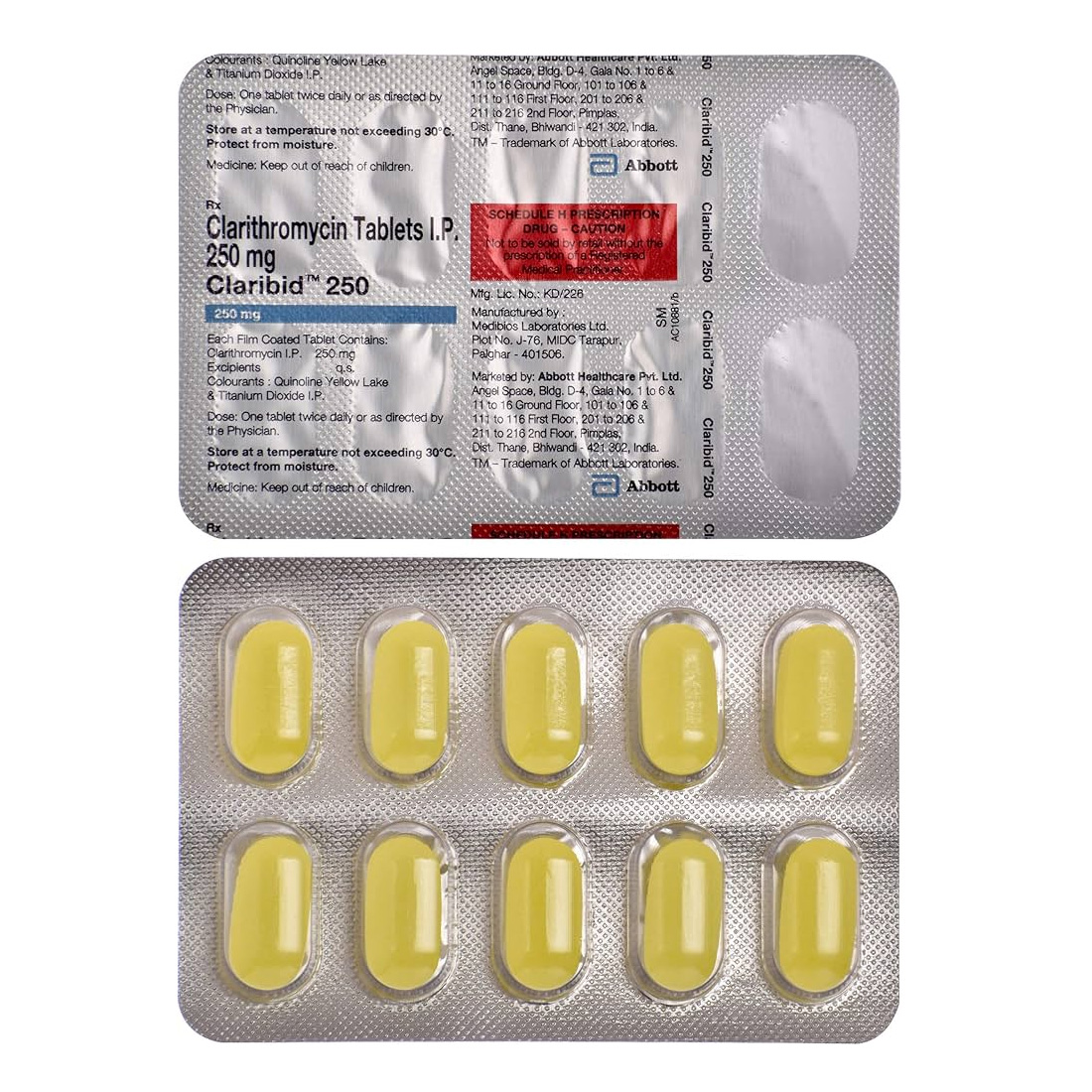 클라비드 250 (클라리트로마이신 250mg) - Image 2