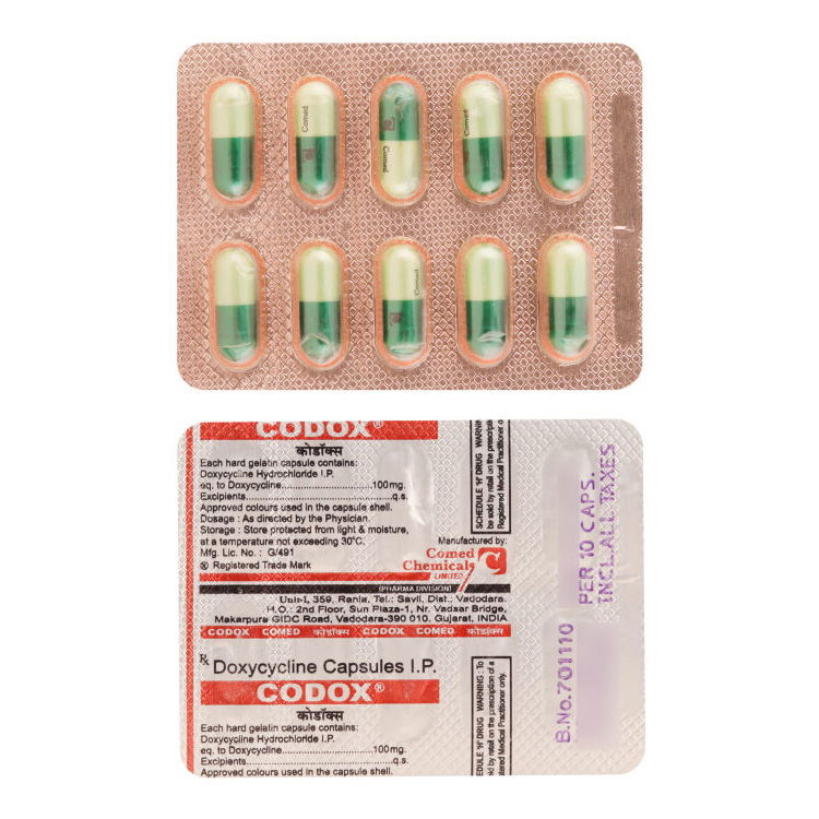 코독스 100 (독시사이클린 100mg) - Image 2