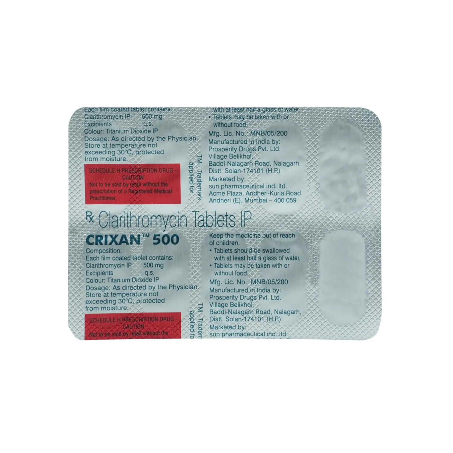 크릭산 500 (클라리트로마이신 500mg) - Image 2