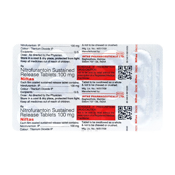 니프타스 100 (니트로푸란토인 100mg) - Image 2