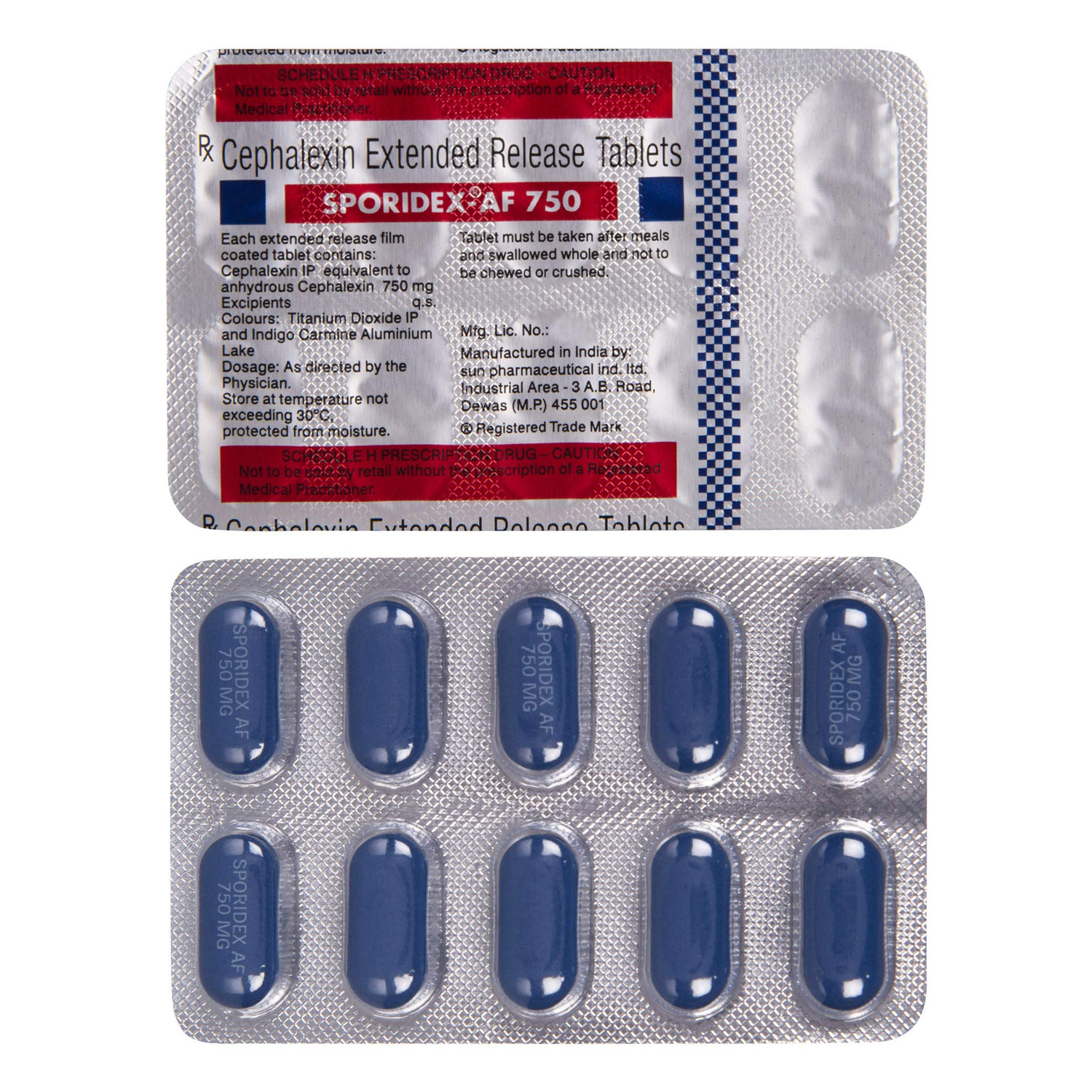 스포리덱스 AF 750 서방정 (세팔렉신 750mg) - Image 2